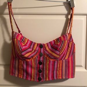 Pink Crop top